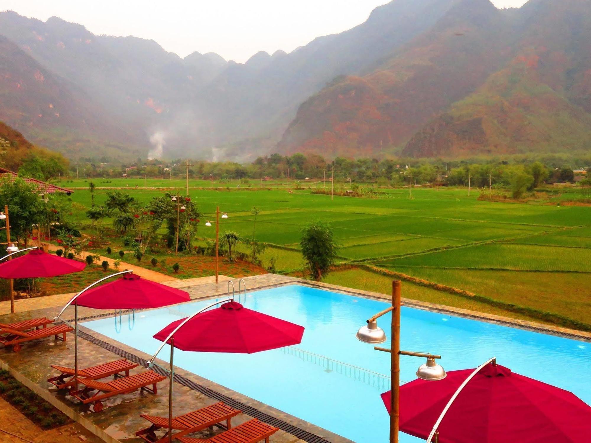 Sol Bungalows Hotel Mai Châu Ngoại thất bức ảnh